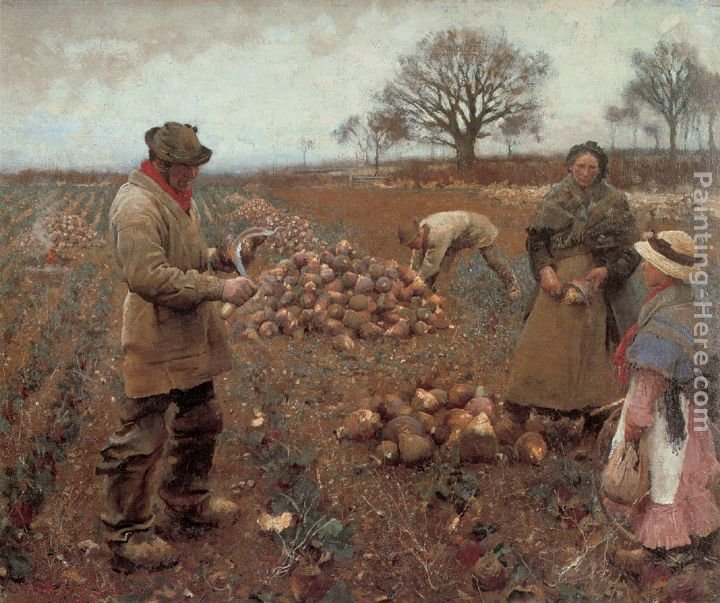 Sir George Clausen Winter Work